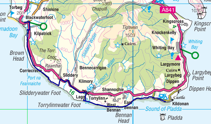 Kildonan to Blackwaterfoot
