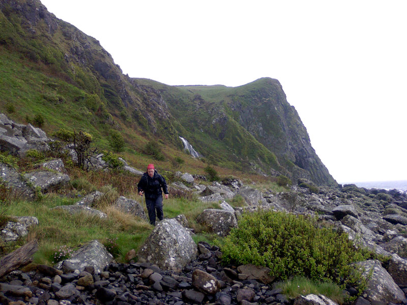 Celine leaving Black Cave